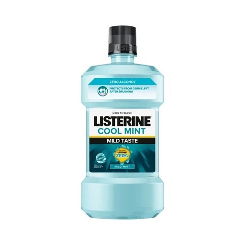 Listerine ZERO ústní voda 500ml - Kosmetika Ústní hygiena Ústní vody